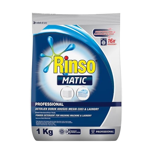 Rinso Professional Detergent Powder Matic 1 KG