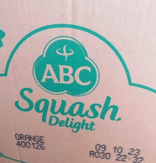 Sirup abc squash orange 12 x 460 ml