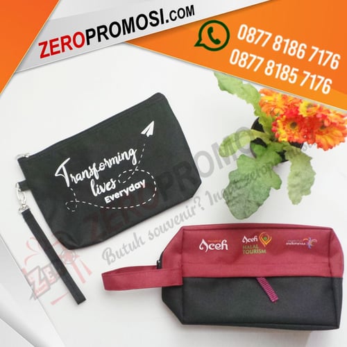 Souvenir Tas Kosmetik Pouch Custom Murah Di Tangerang