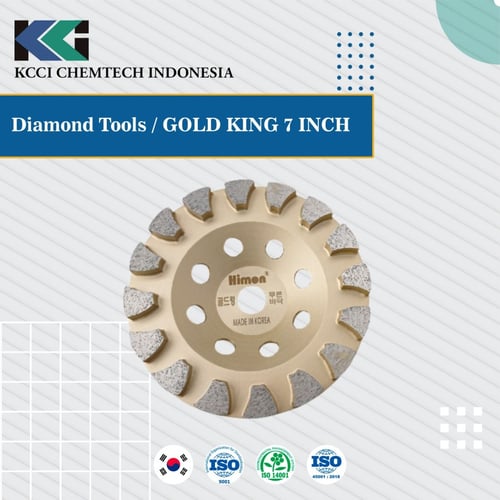 Diamond Tools / GOLD KING 7 INCH