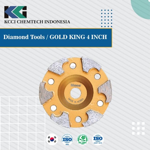 Diamond Tools / GOLD KING 4 INCH