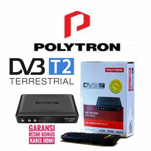 Set Top Box TV Digital DVB T2 POLYTRON free KABEL HDMI