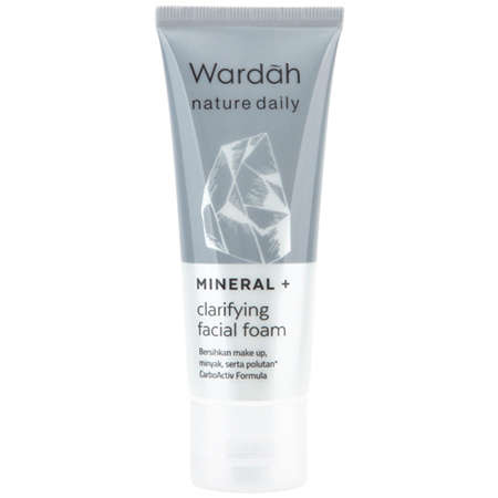 Wardah Nature Daily Mineral Clarifying Facial Foam 60 ml