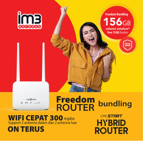 Advan CPE Router Start Garansi Resmi - Indosat