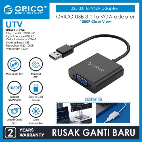 ORICO USB 3.0 to VGA adapter - UTV
