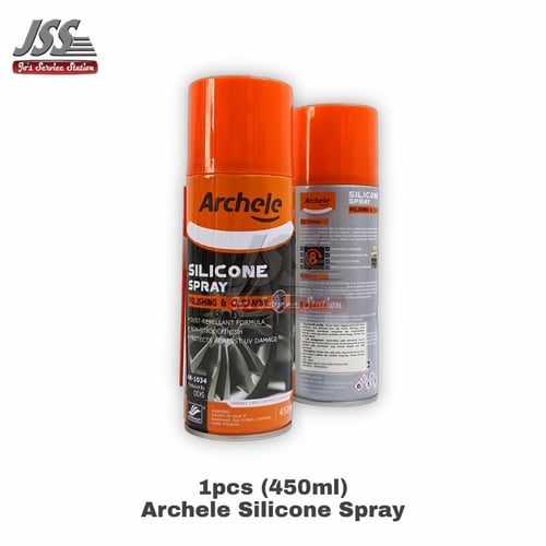 ARCHELE SIlicone Spray Polishing & Cleaning isi 450 ml per Pcs