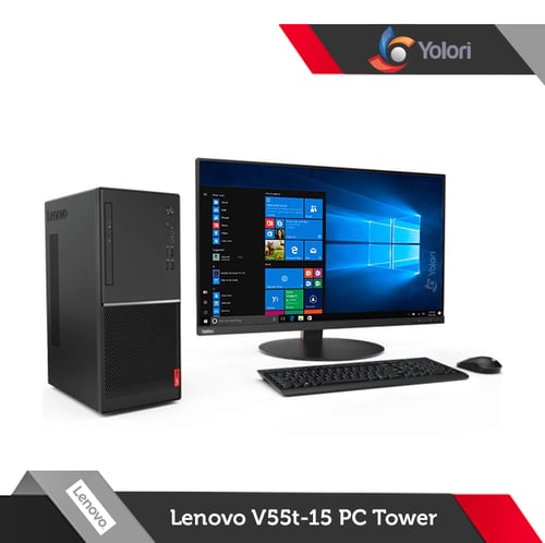 Lenovo V55t  R3-3200G 8GB 1TB Vega 8 Windows 10 + Lenovo S22e