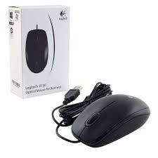Logitech Mouse Kabel / Mouse Optical USB B100