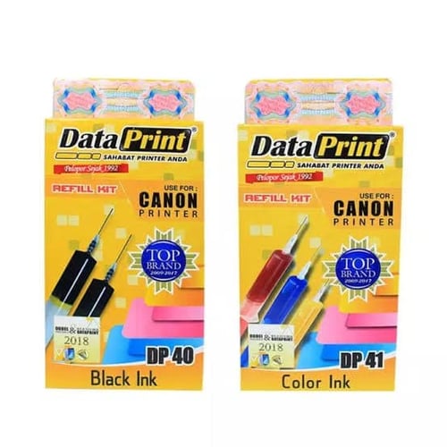 Tinta Canon Refill Kit Data Print (Black+Colour) DP 40 DP 41