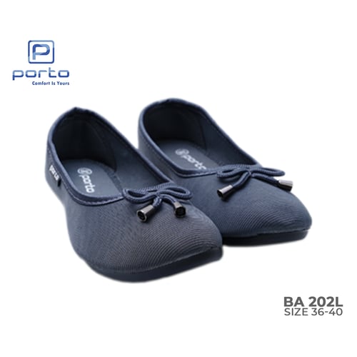 Sepatu Flat Wanita Minimalis Porto BA202L