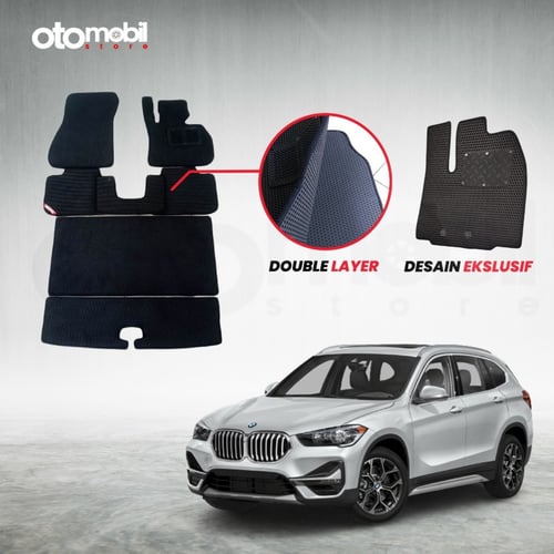 Karpet Mobil BMW X-1 Bahan Dua Lapis Rubber Eva Premium