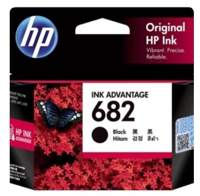 Tinta HP 682 Black Original Ink Cartridge For 2335 2336 2337