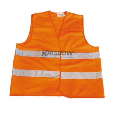 Rompi Safety Vest All Size Orange Krisbow KW1000389