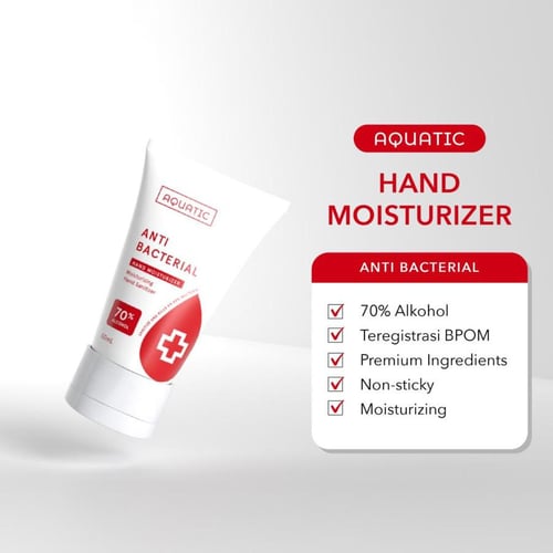 AQUATIC Hand Sanitizer Moisturizer murah