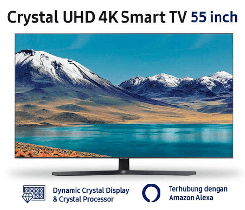 SAMSUNG Crystal UHD 4K Smart TV TU8500 55 Inch