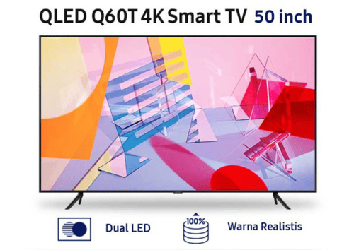 SAMSUNG QLED Q60T 4K Smart TV 50 Inch