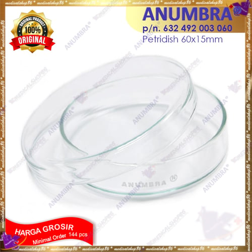 ANUMBRA Petri Dishes 60x15mm