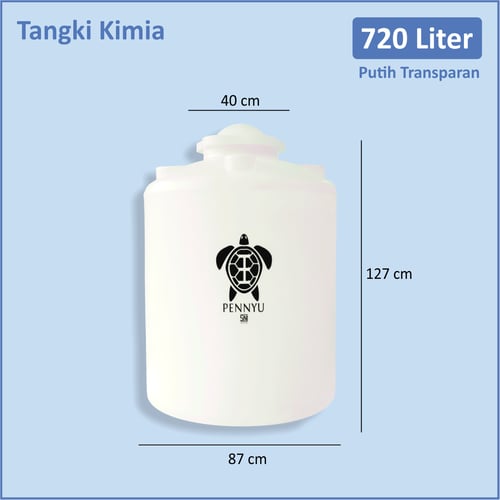 PENNYU Tangki Kimia 570 liter Putih