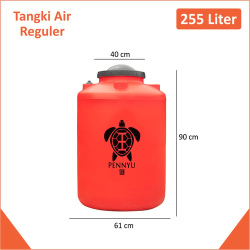 PENNYU Tangki Air 255 Liter Orange