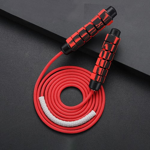 Sports fat burning fitness skipping rope adult training skipping rope - Merah