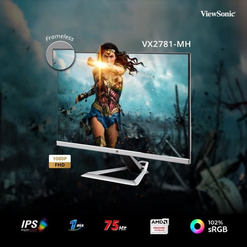 Monitor LED 27 ViewSonic VX2781 MH 75Hz IPS 102 sRGB Free Sync 1 ms