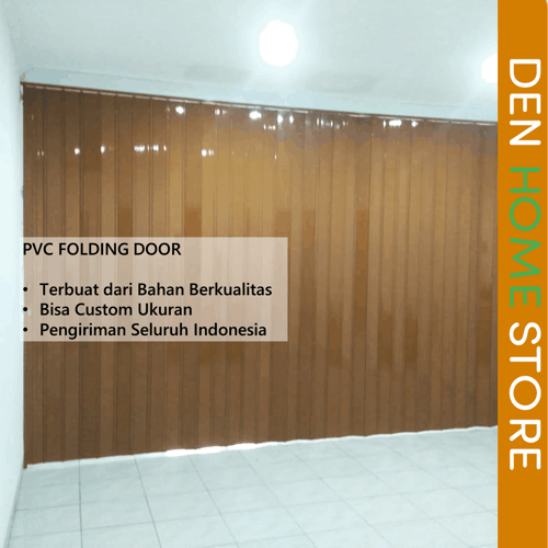 Harga PVC Folding Door terbaru anti karat berkualitas