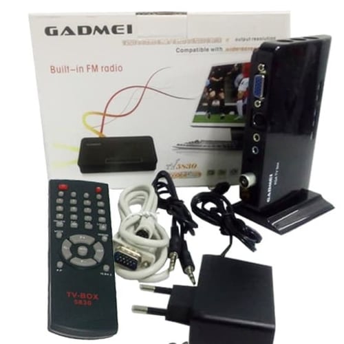 Tv tuner Gadmei Untuk Monitor LED LCD CRT