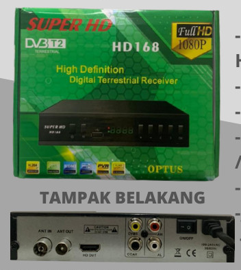 Set Top Box DVB-T2 Super HD