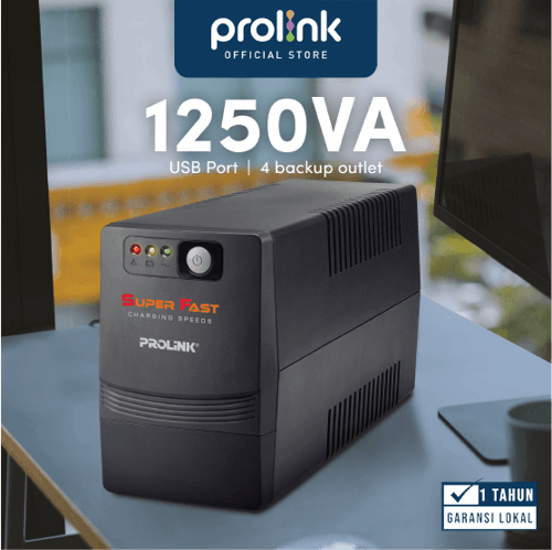 UPS PROLINK PRO1250SFCU Super Fast Charging Line Interactive 1250VA