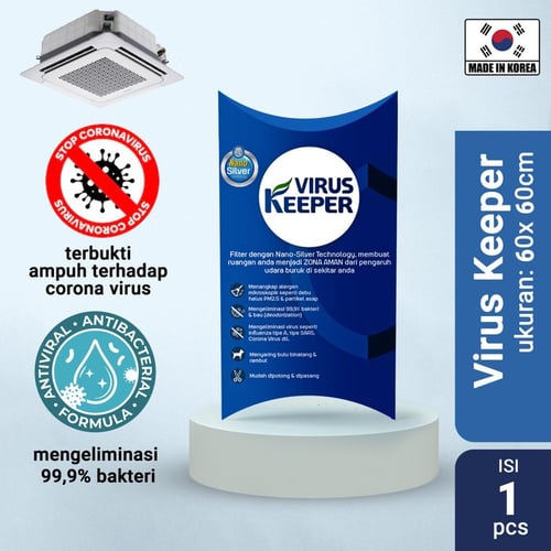 Virus Keeper Filter AC 4 Way - Filter Udara Made in Korea Air Purifier (60x60cm)