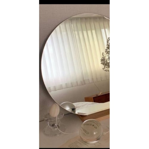 Cermin Bulat/Cermin Dinding/Cermin Minimalis/Cermin Ukuran D 30 cm