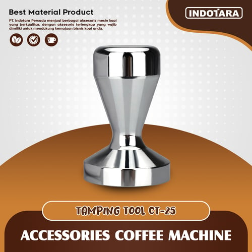 Tamper Espresso Tools ( Alat Press Alat Kopi / Tools Barista ) CT25