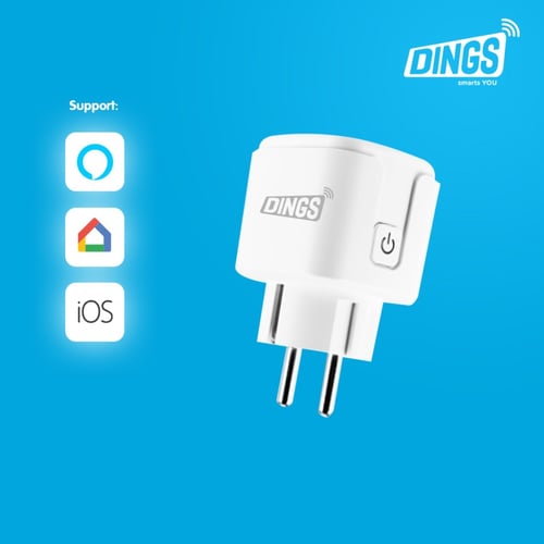 DINGS Smart Plug Wifi - Colokan Listrik Pintar Smart Home