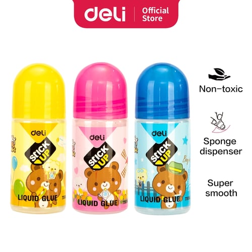 Deli Lem Cair / Liquid Glue - 35ml 4C transparen E7301A