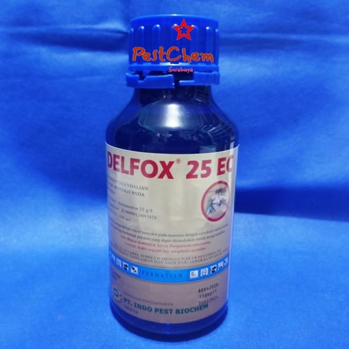 Delfox 25 EC 25EC 500 ml Obat Fogging Basmi Nyamuk Lalat Kecoa Serangga Deltametrin