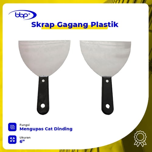 Kape / Skrap Gagang Plastik - 3 Inch