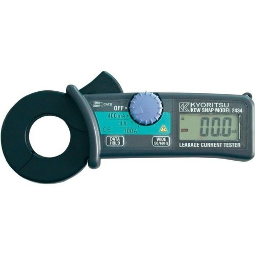 Kyoritsu 2434 Digital AC Leakage Clamp Meter (100A)