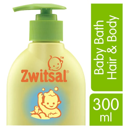 ZWITSAL Baby Bath Hair and Body Natural 2 in 1 300ml