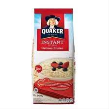 Oatmeal Quaker Oats 200gr (100 pack)