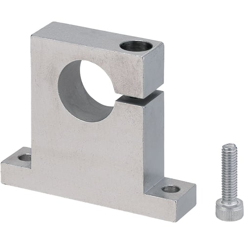 Shaft Supports T-Shaped Side Slit (Machined) - Standard