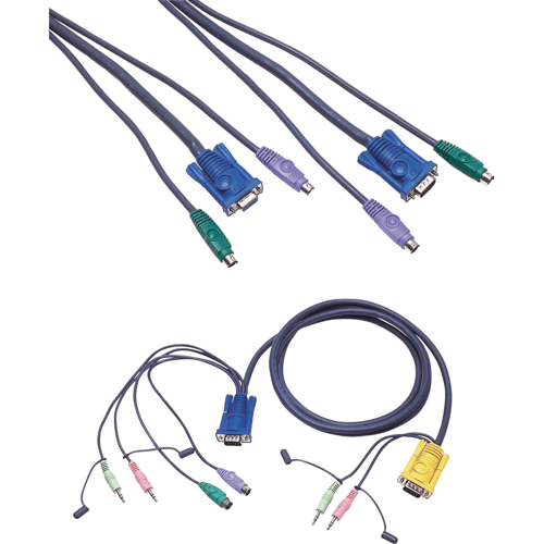 PS/2 Connection Cable Dedicated for KVM Switch (CBLCS-PS2-R-3M)