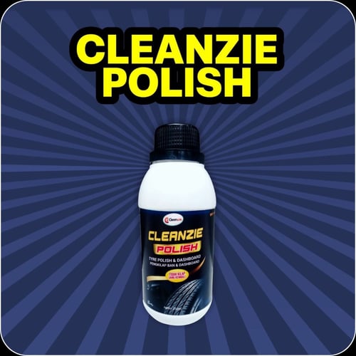 Pembersih Pengkilap Ban Dashboard Motor Mobil Cleanzie Polish