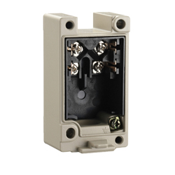 Receptacle box for small heavy equipment limit switch D4A-N (D4A-1000N)