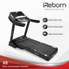 Alat Fitness Treadmill Commercial IReborn X8