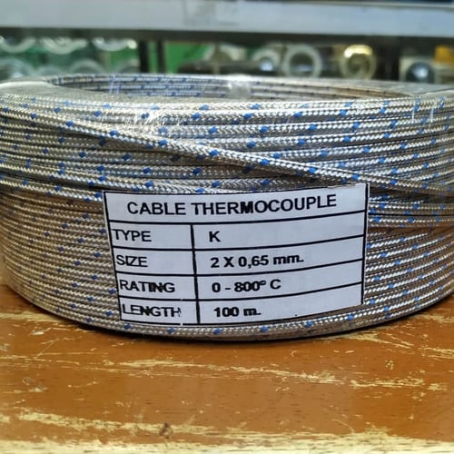 KABEL THERMOCOUPLE TYPE K - SCREEN