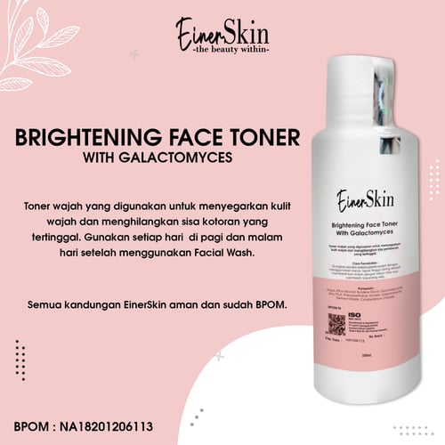 Brightening Face Toner with Galactomyces