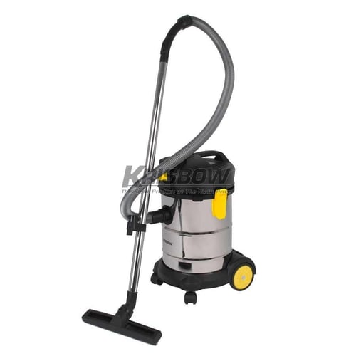 Peghisap Debu Wet & Dry Vacuum Cleaner 30L 1200 Watt Krisbow 10100237
