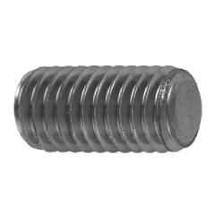 Hexagon Socket Set Screw, Flat Tip, by Ansco 1 Pieces Per Package (SSHH-ST-M2.5-12)