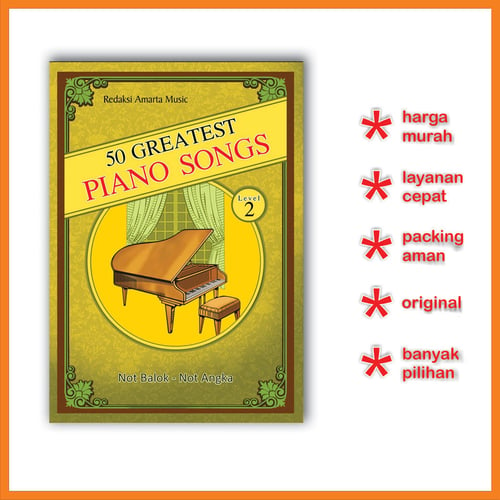 50 GREATEST PIANO SONGS LEVEL 2