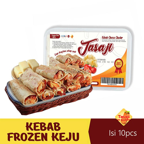 Kebab Frozen Keju Isi 10 Hemat - Pedas